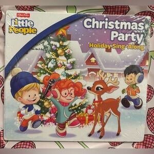 Fisher Price Little People Christmas Party Sing-Along NEW